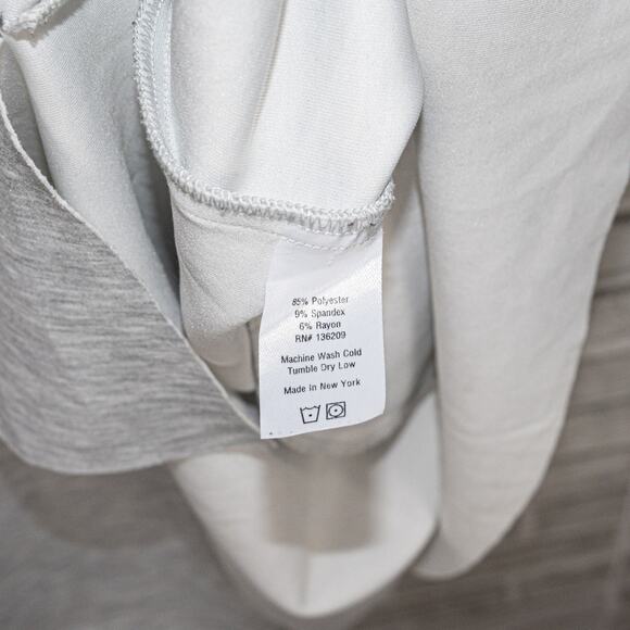 HATCH Maternity Jones Knit Dress Turtleneck Heather Gray One Size - Picture 12 of 13